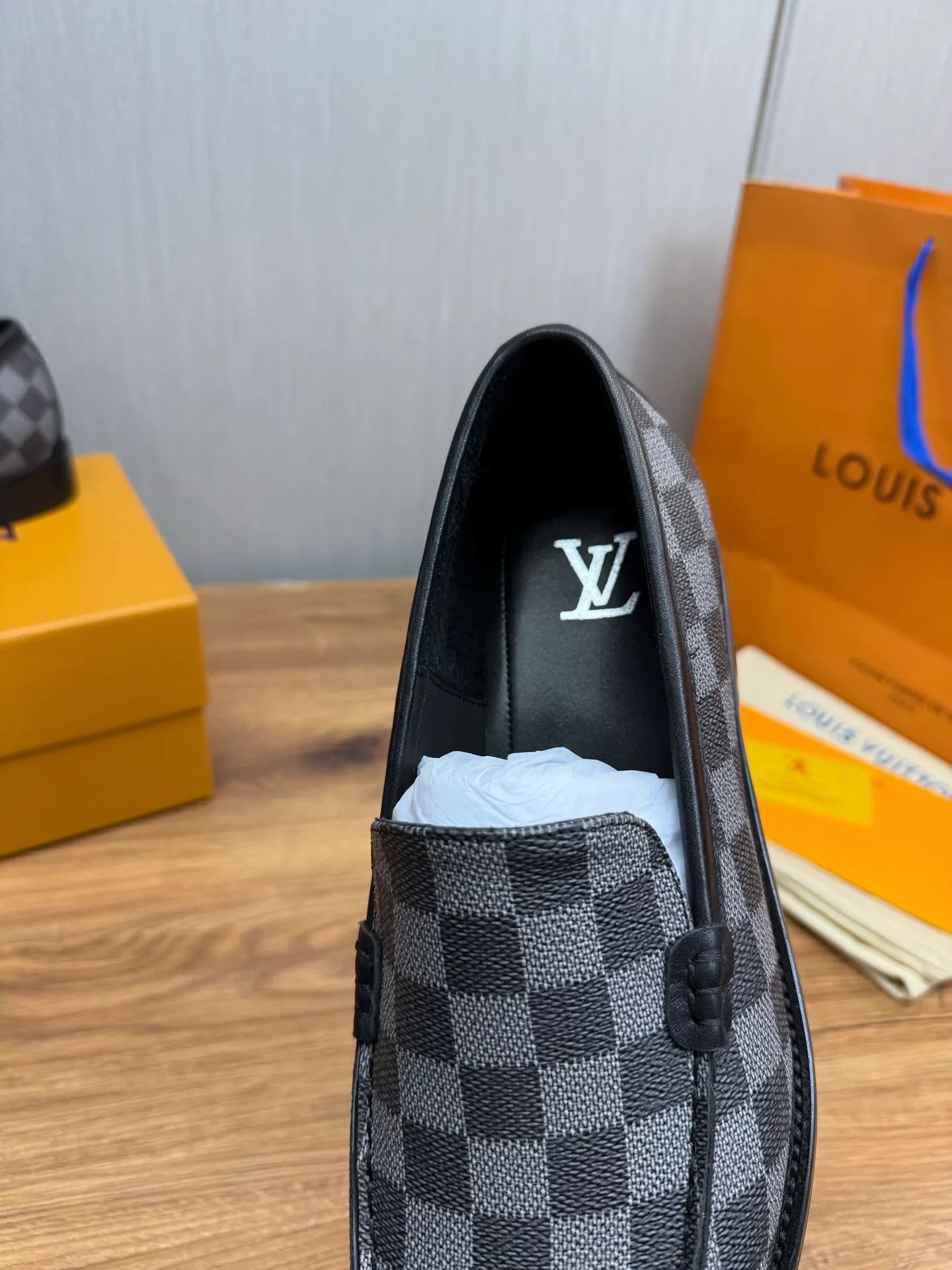 Factory 660💰 LV. Men's business casual leather shoes, all made of imported original brand leather, just to create a more comfortable wearing experience, original non-slip and wear-resistant outsole ✔️16-45 (38.45 non-returnable)